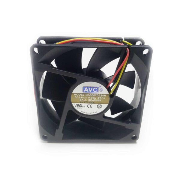80x80x25 AVC 24 VDC Rulmanlı Fan