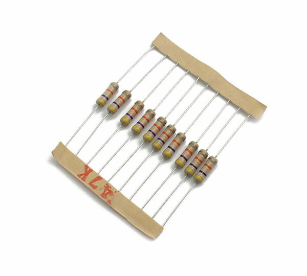 1/2 WATT 0.1 OHM-10 MEGA OHM arası Direnç