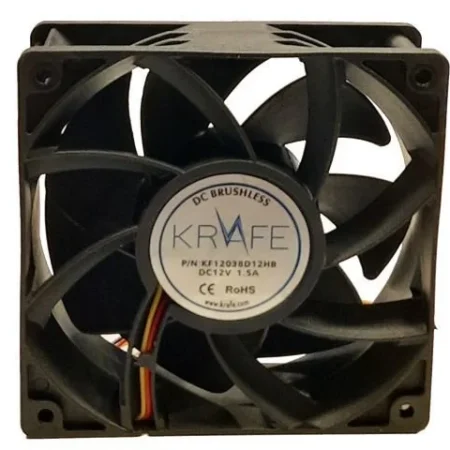 Turbo Fan (Rulmanlı) 120x120x38 12V DC